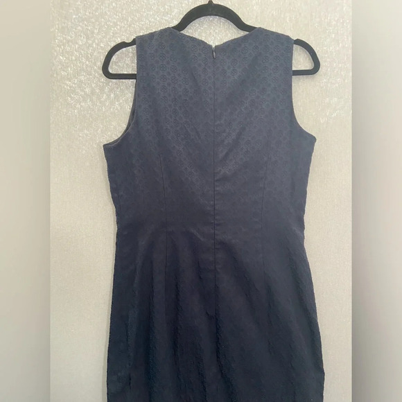 Theory Constance Altai wool blend textured sleeveless shift dress Sz 10 - Picture 5 of 16